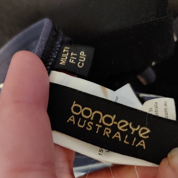 Nip Tuck Swimsuit Bond-Eye Australia Grey Stripe - Picture 7 of 8